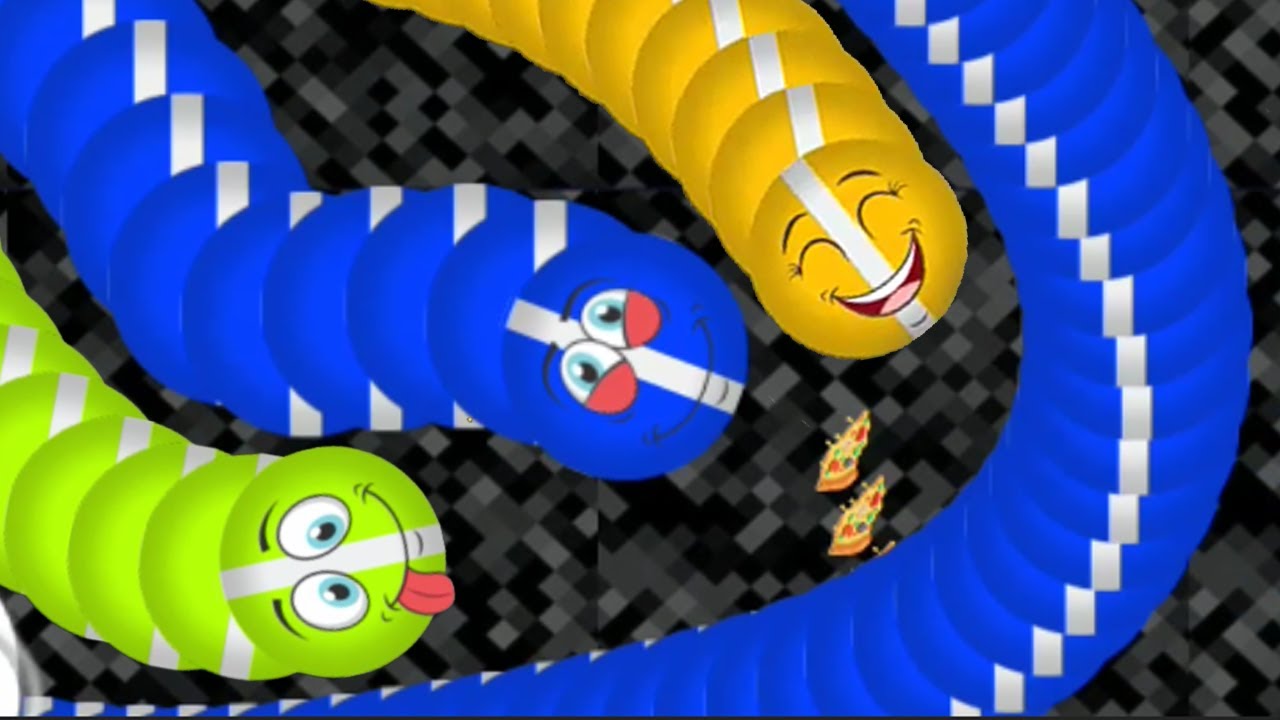 Worms Zone EXE &copy; Best FZ vs Bad Bots Slither Snake io Best Troll Funny Moments 2021