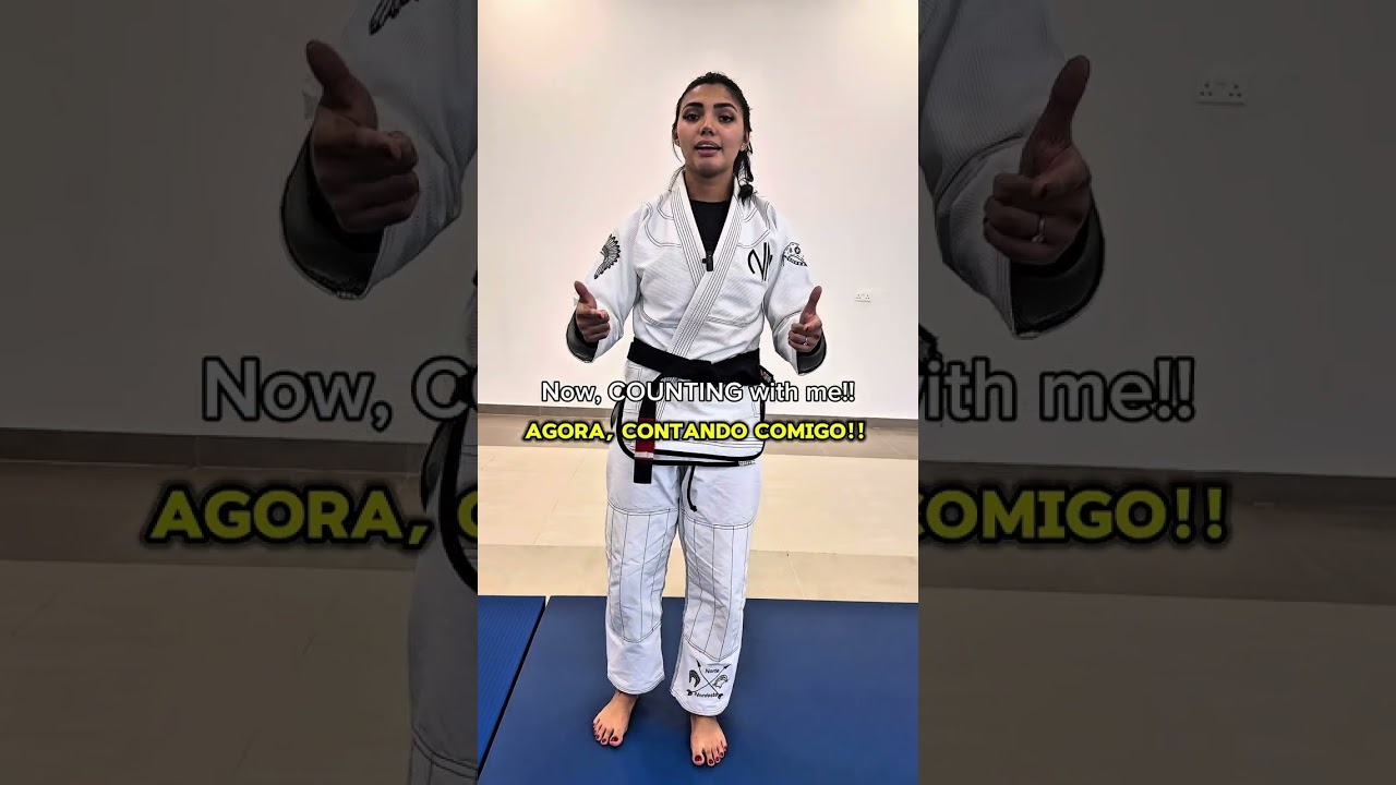 Aprenda a montar uma aula de jiu jitsu completa em ingles em 10 minutos !! 