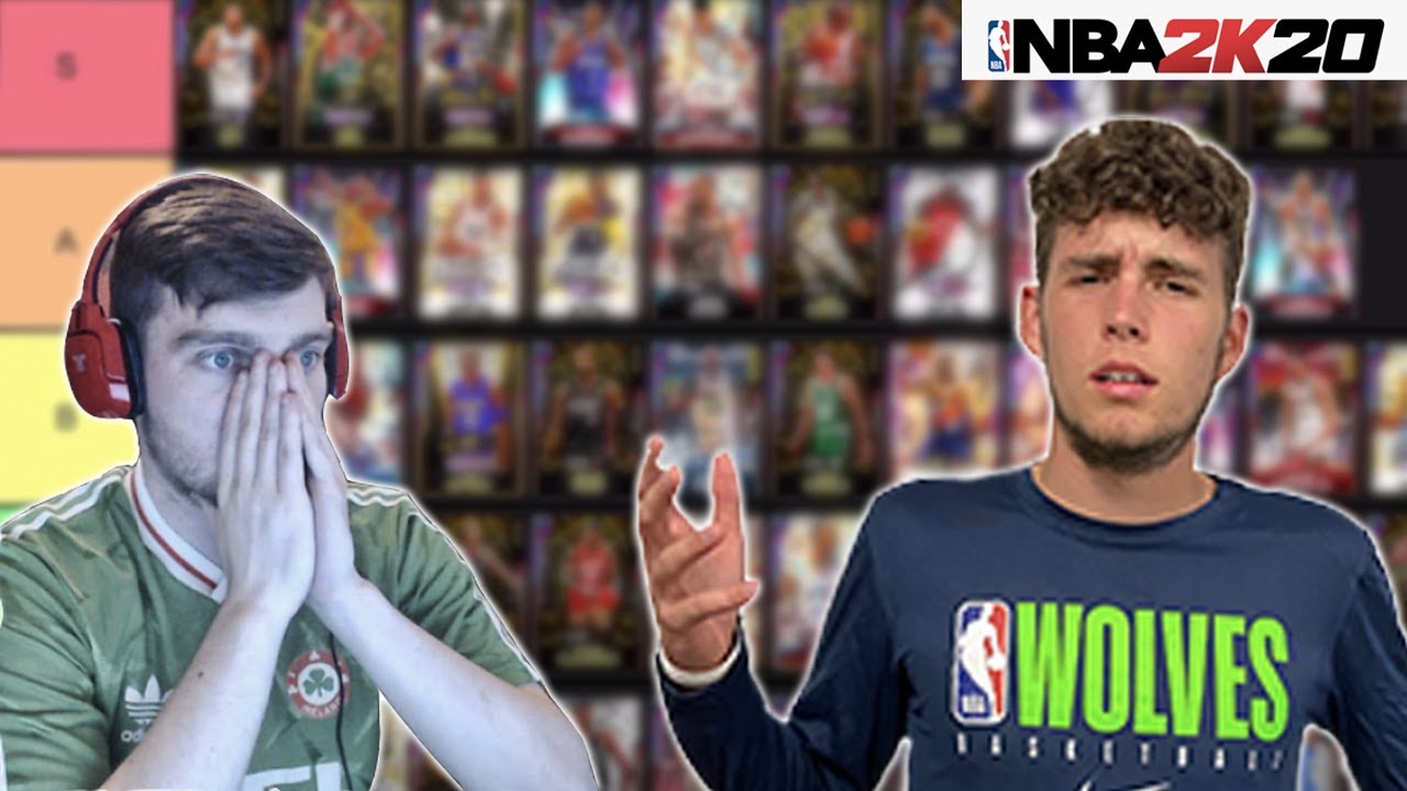 REACTING TO DBG RANKING THE BEST PLAYERS IN NBA 2K20 MYTEAM! (TIER LIST)