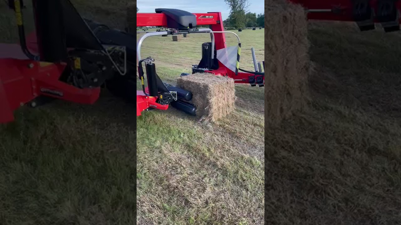 Bale Wrapper SW 4014 AutoLoad || Made By KUHN France || #shorts #agriculture #farming