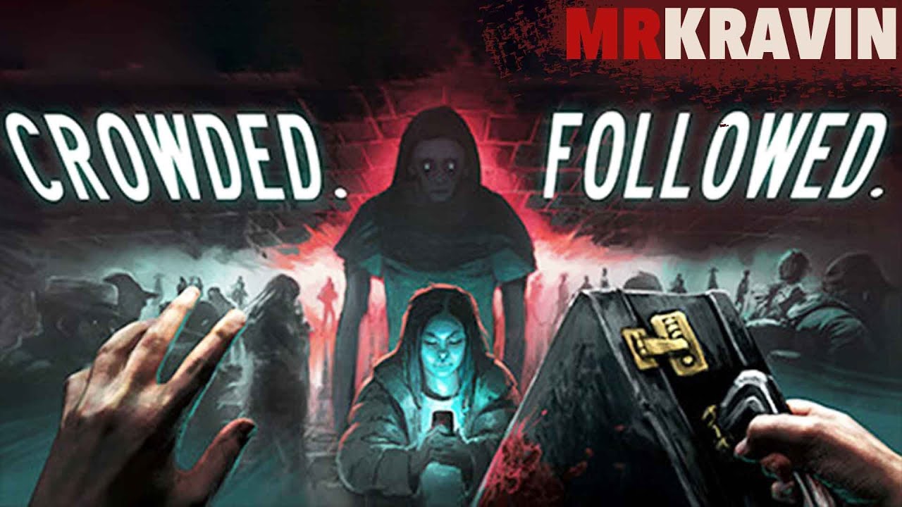 CROWDED. FOLLOWED. - Stalked By A Shapeshifting Nightmare | Full Game Playthrough, All Endings