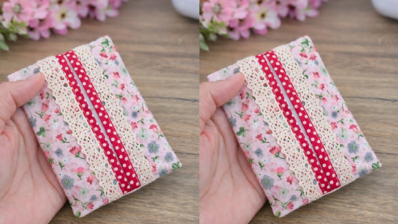 Make 50 a Day and Sell Them All! Super Easy 15-Minute Napkin & Pocket Tissue Holder Sewing Project