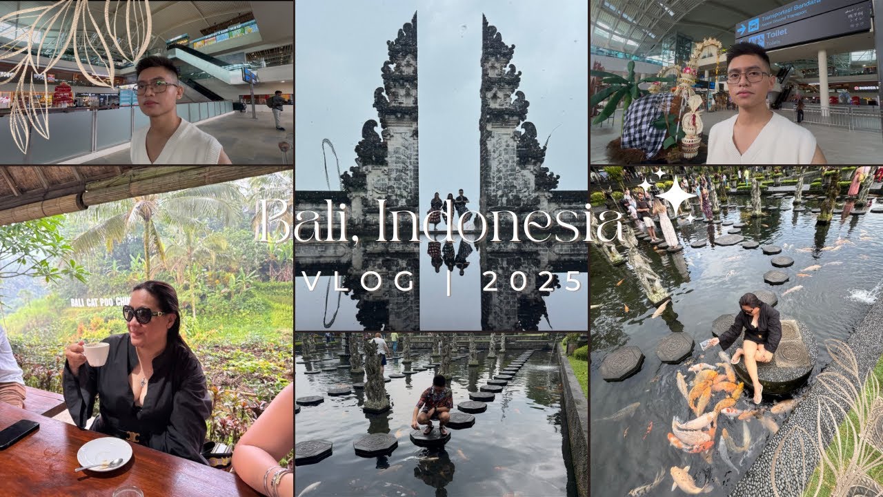 BALI VLOG 2025 | Arrival, Hotel, Lempuyang Temple, Tirta Gangga, Satria Coffee Plantation