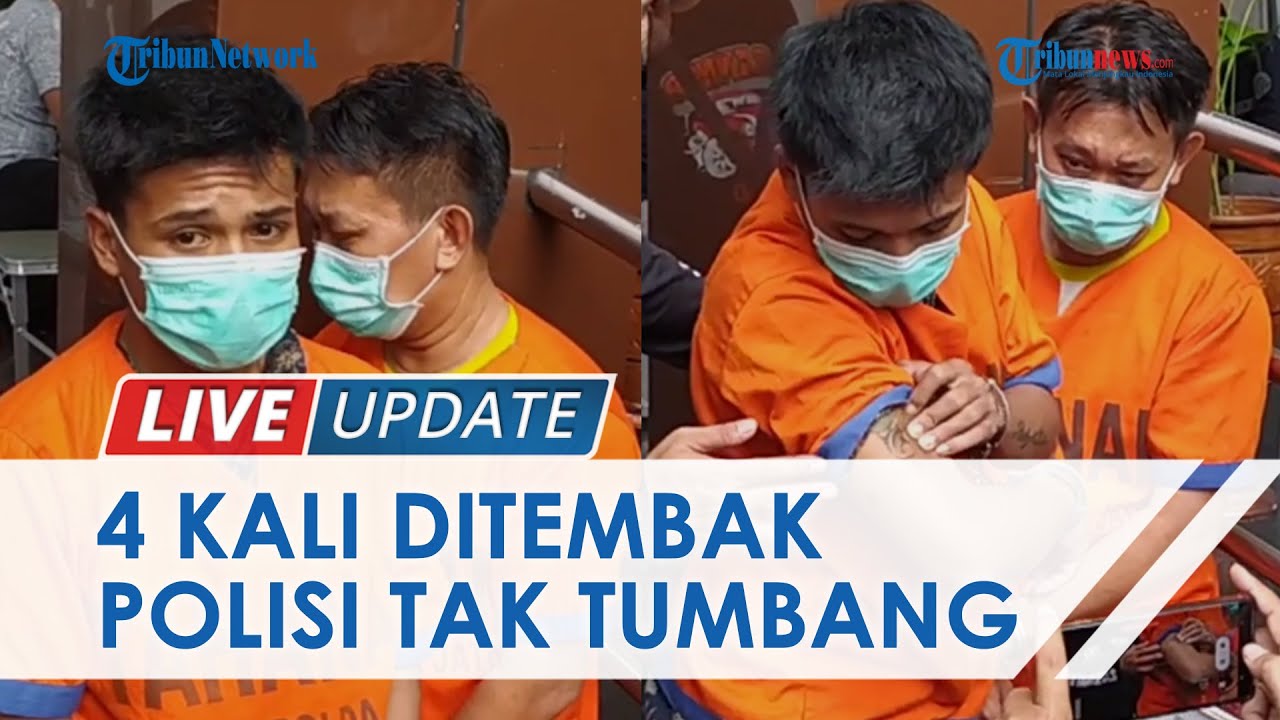 Maling Tak Tumbang 4 Kali Ditembak Polisi, Proyektil Masih Bersarang di Tubuh saat Tertangkap
