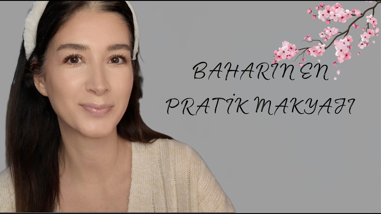 10-минутный кремовый и жидкий макияж для весны🌸 Сияющий повседневный образ