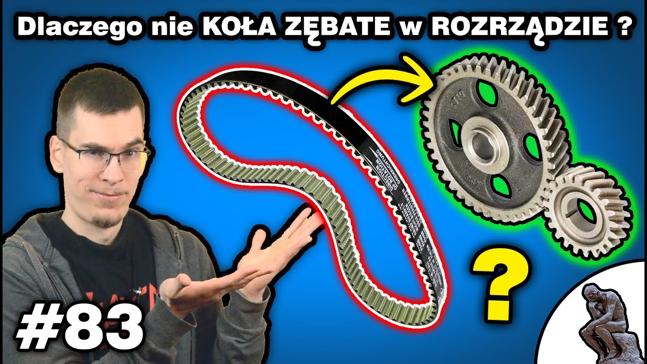 Dlaczego nie KOŁA ZĘBATE zamiast paska i łańcucha w ROZRZĄDZIE? || Moto Zagwozdki #83