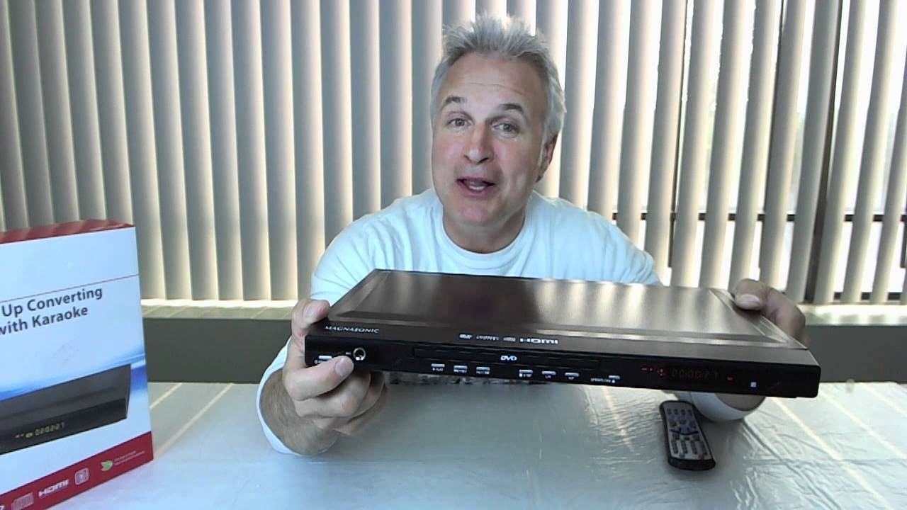 Magnasonic Up Converting DVD Karaoke