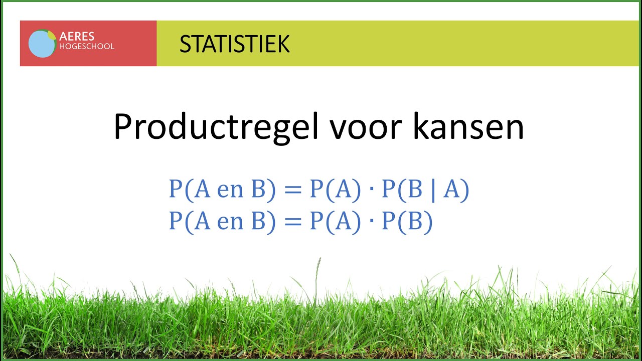 Productregel voor kansen