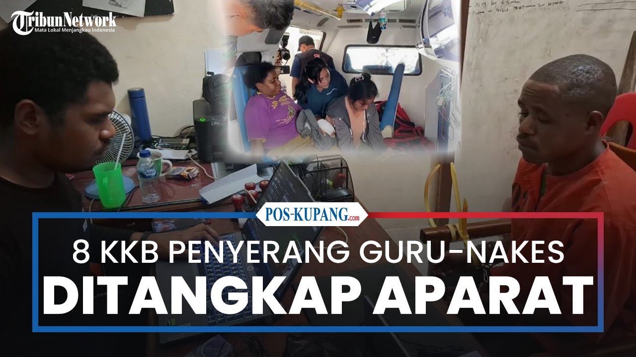 8 Anggota KKB Penyerang Guru dan Nakes di Yahukimo Ditangkap
