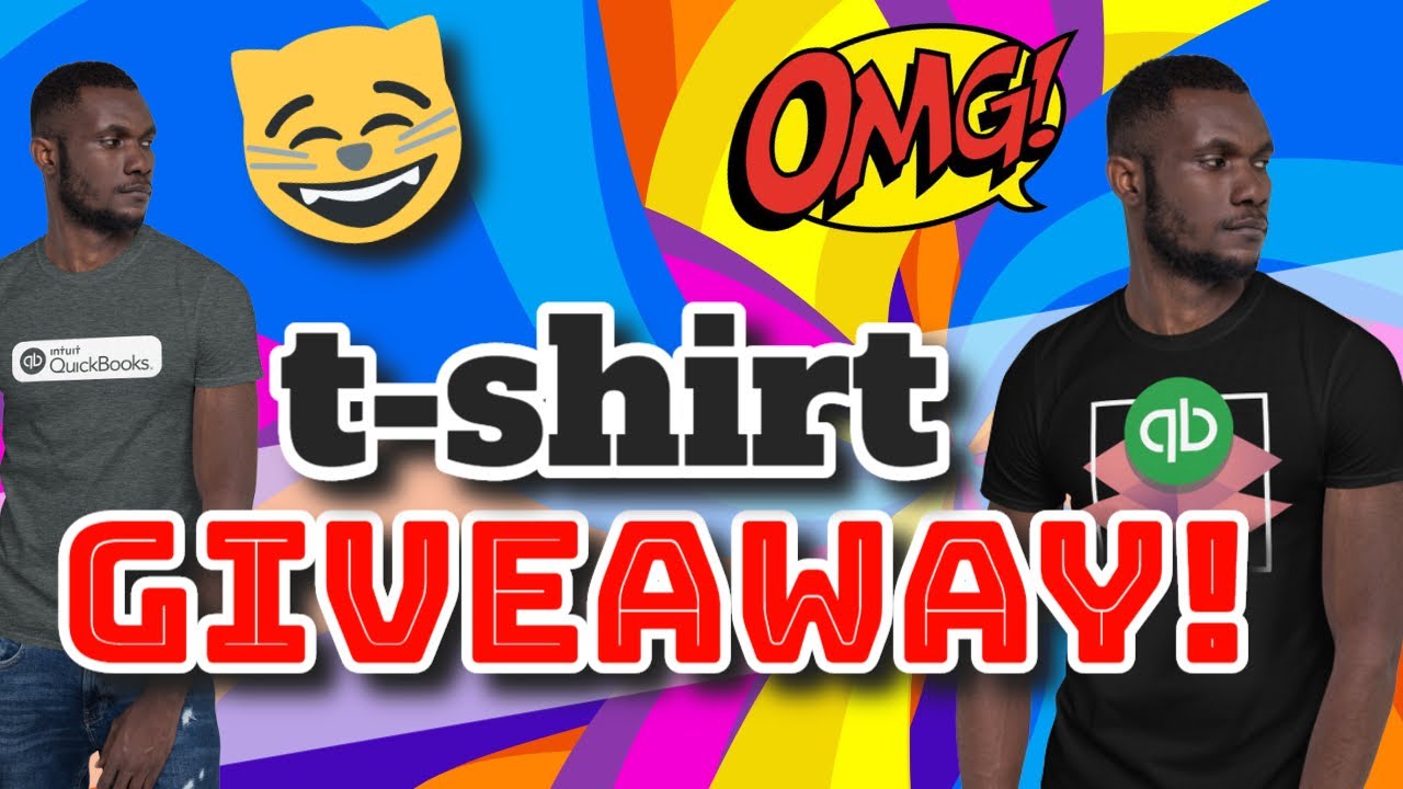 QuickBooks & POS Facebook Group T-Shirt Giveaway! - January 2020!