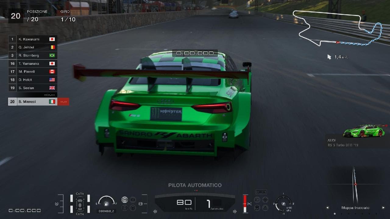 Gran Turismo 7 | Trial Mountain | Audi RS 5 | GT2