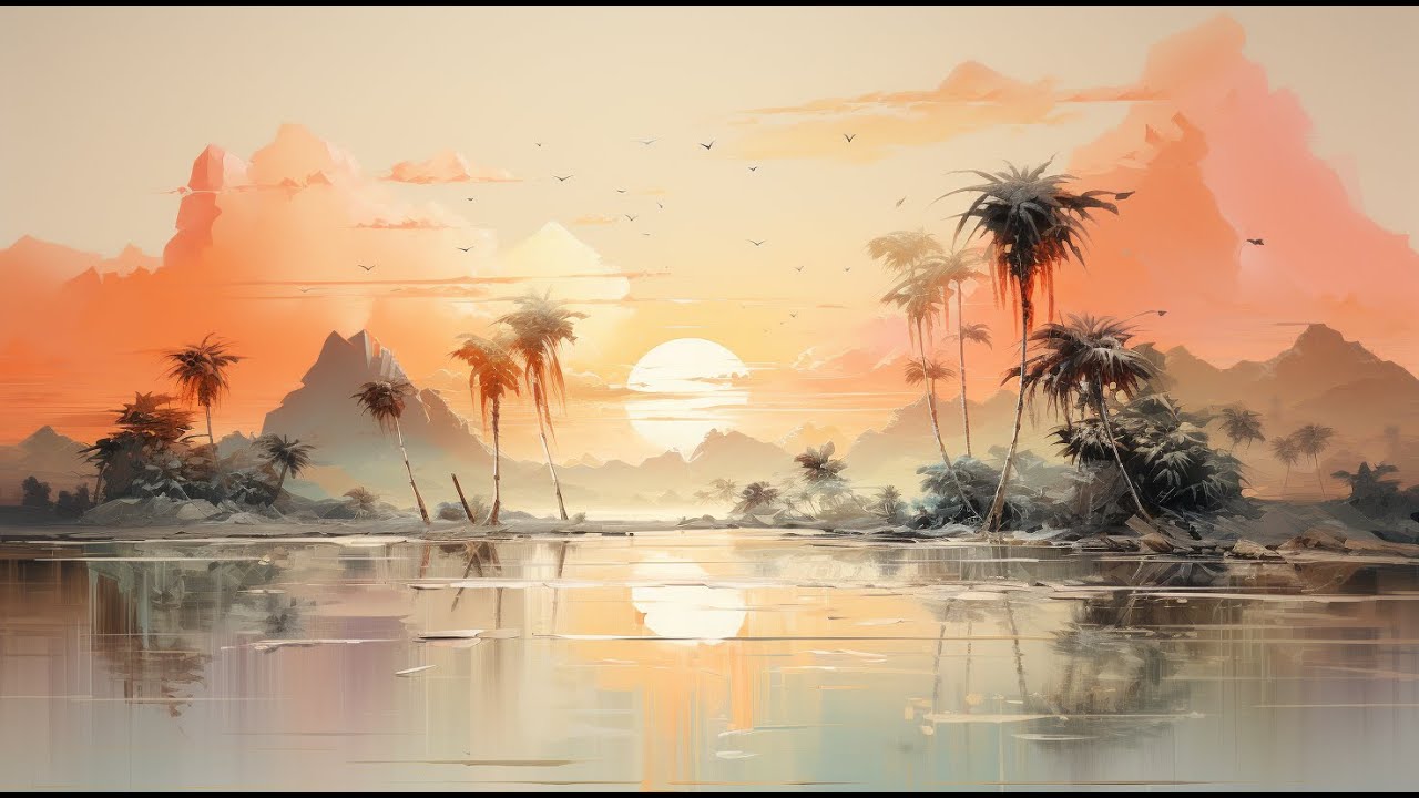 Sunset ambience screensavers | Samsung TV images | Frame TV art | home decor | sunrise paintings