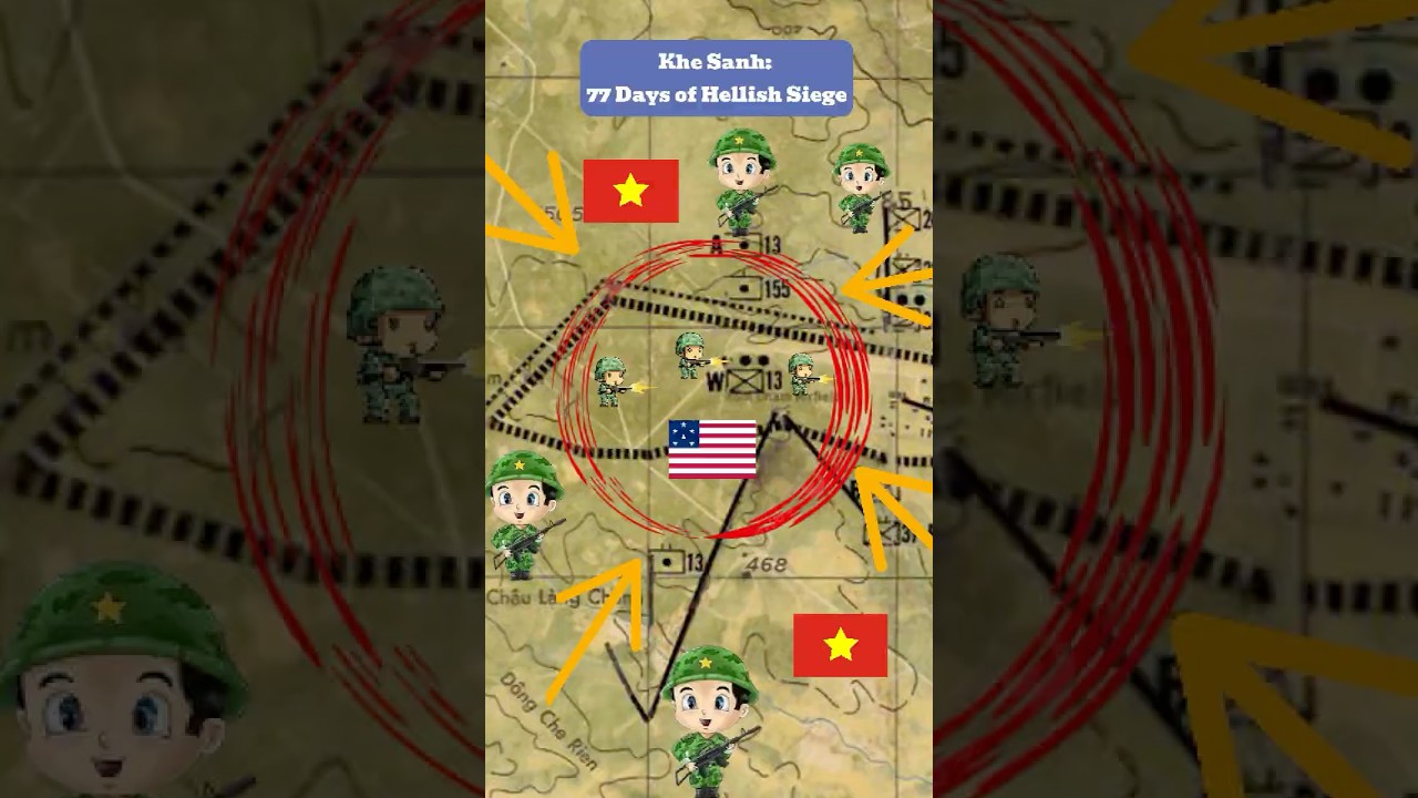 Khe Sanh: 77 Days of Hellish Siege #history #military#historyfacts