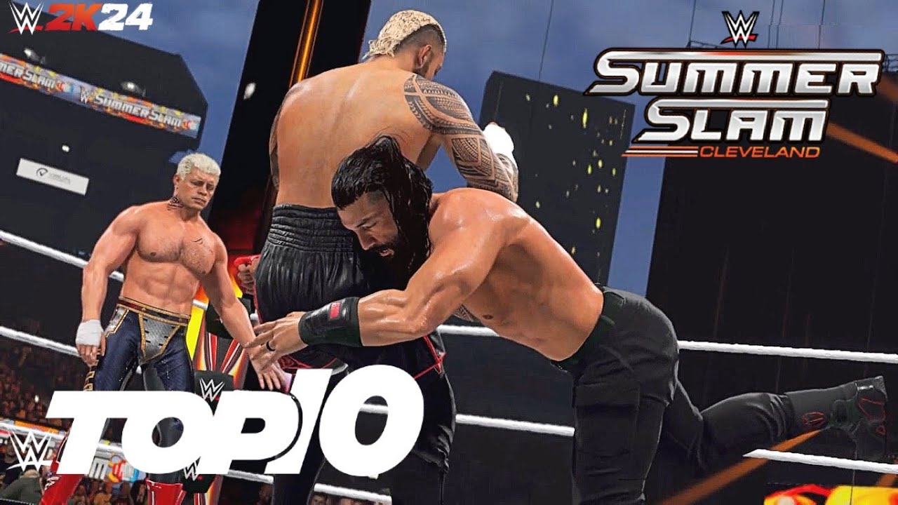 WWE 2K24: TOP 10 Predictions for SummerSlam 2024!