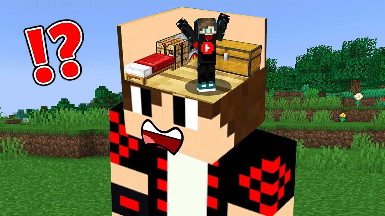 ماين كرافت : عشت داخل رأس صديقي لمدة 24 ساعة !!؟ 😱🔥
