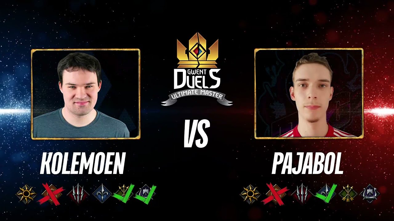 Kolemoen vs Pajabol game 4/7 / July 16th GWENT DUELS