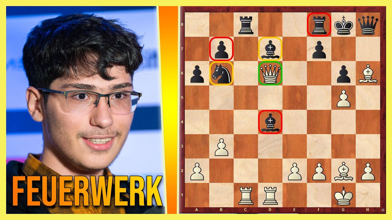 Alireza Firouzja BRENNT taktisches Feuerwerk ab || Firouzja vs. Aronian | Skilling Open 2020