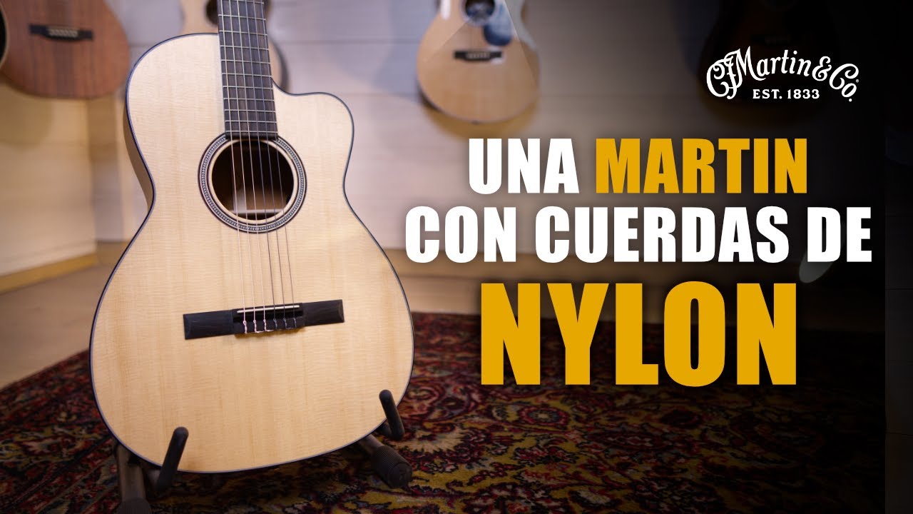 😲 ¿Sabías que existe una Martin con CUERDAS de NYLON? I Martin 000C12-16E Nylon ❤️‍🔥