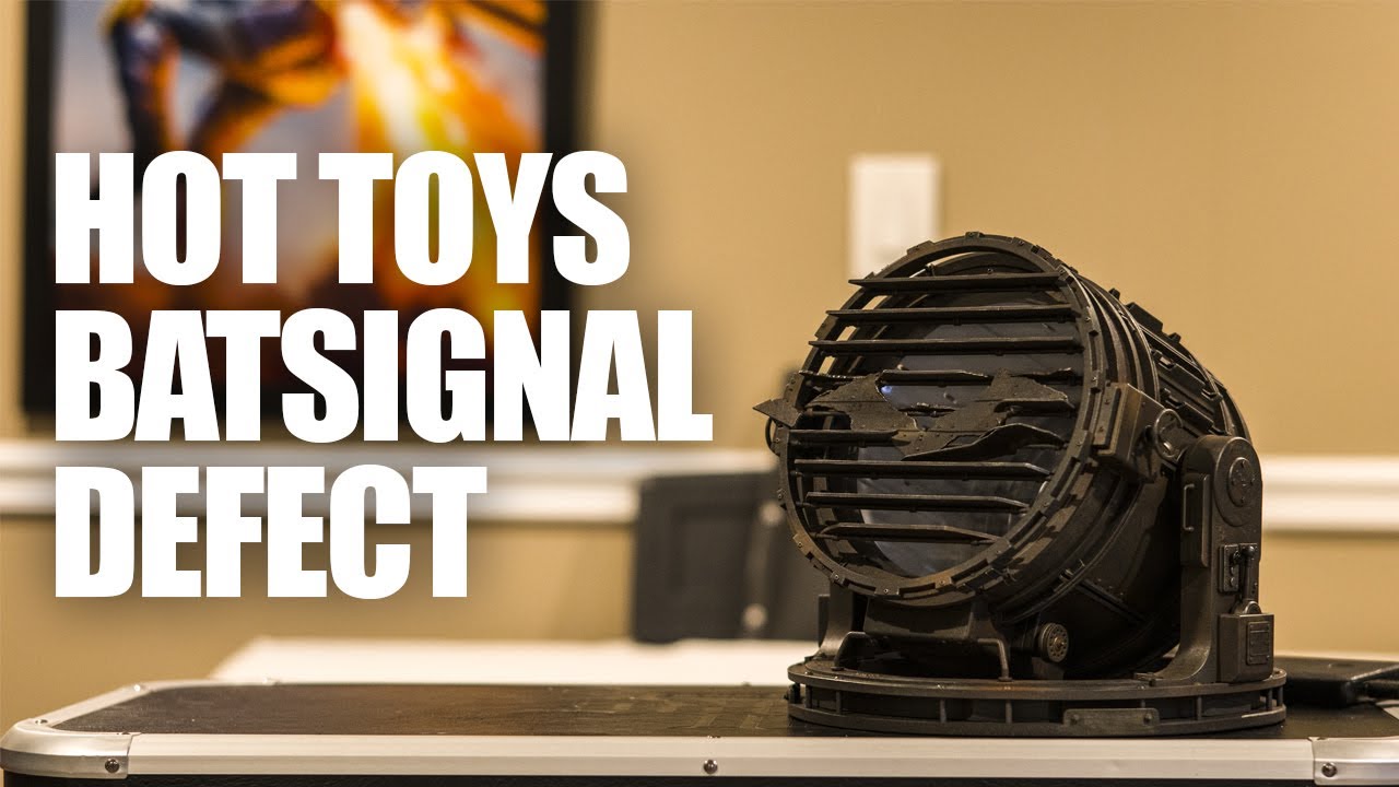 Hot toys Bat Signal is Broken