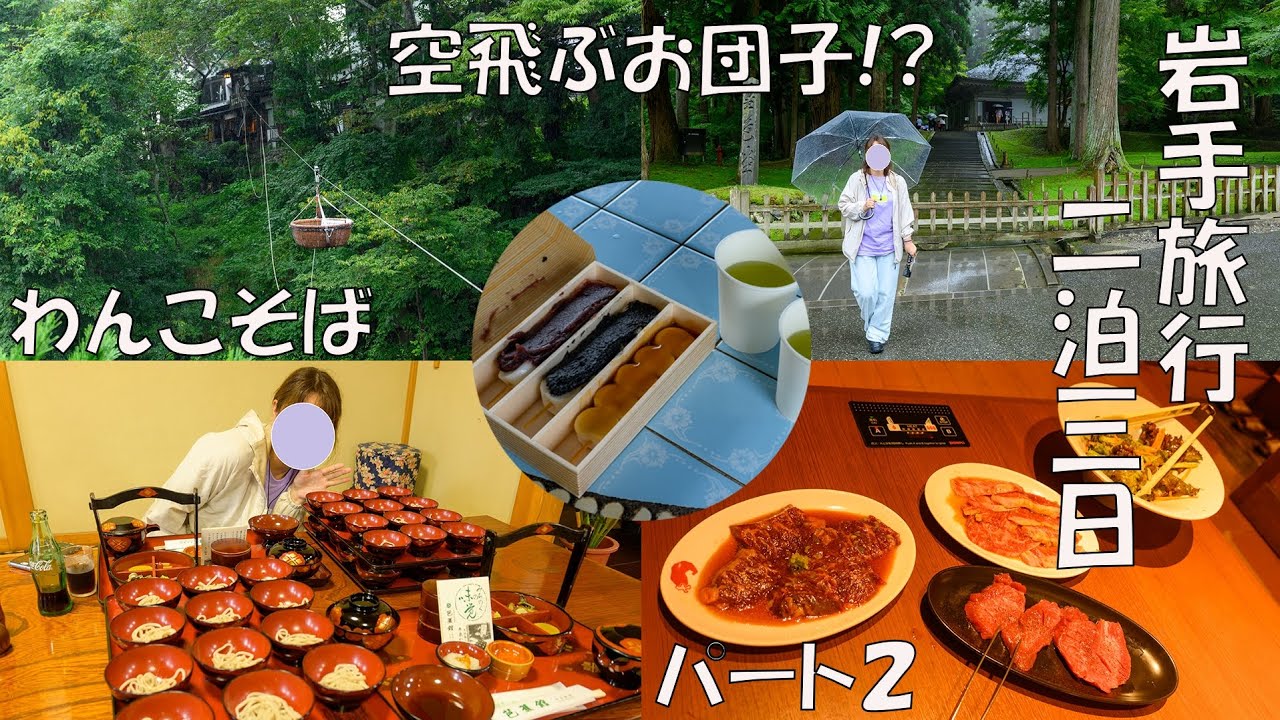 【美味すぎる岩手グルメ】盛岡冷麺、焼肉わんこそば爆食 、空飛ぶお団子 #おすすめ #グルメ #観光 #東北  #岩手 #盛岡   #旅行vlog