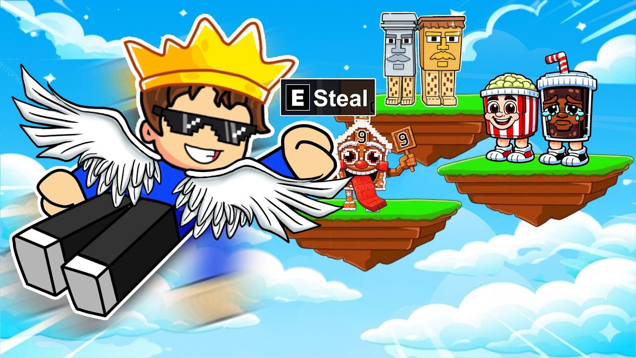 ME AND RICH VILLAGER REACHING MAX LEVEL IN FLY FOR BRAINROTS ROBLOX !!