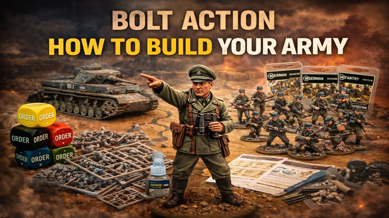 [RU] How to build your army in BOLT ACTION GAME