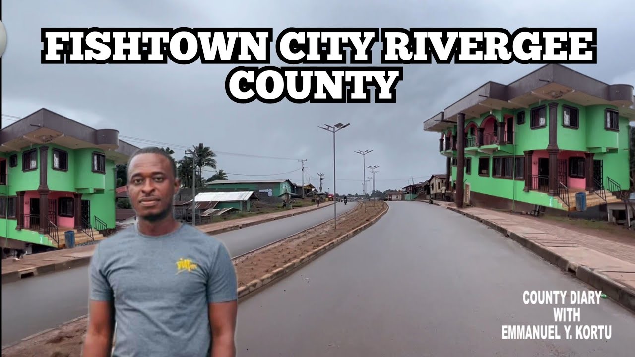 YOU WON'T BELIEVE  THIS IS  FISHTOWN CITY RIVERGEE COUNTY LIBERIA