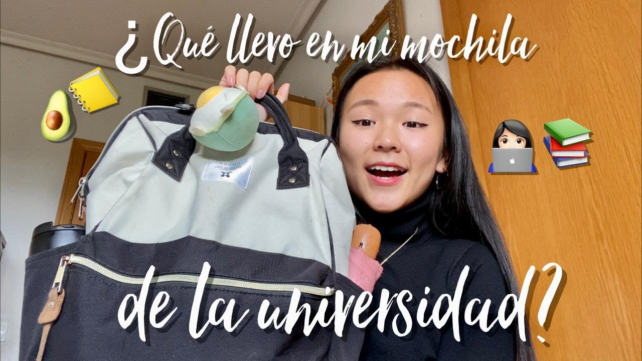 QUÉ HAY EN MI MOCHILA DE LA UNIVERSIDAD 2020 | Ingeniería