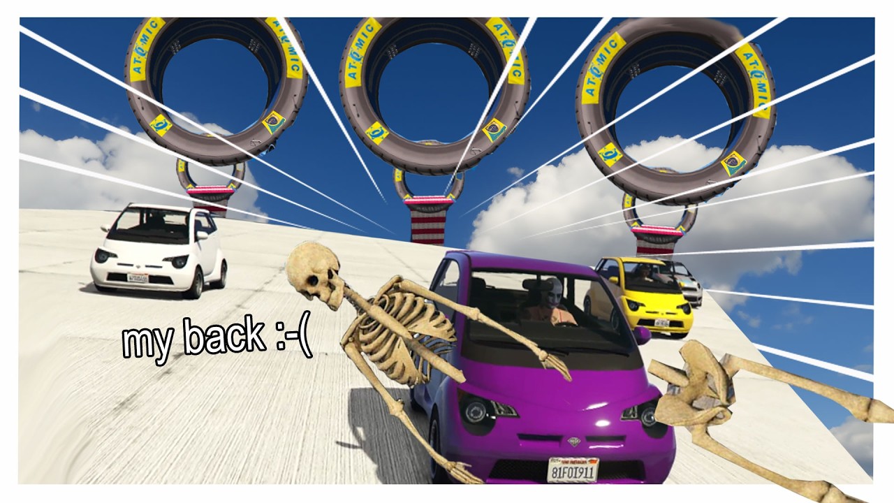 These GTA 5 races caused some serious BACK problems....