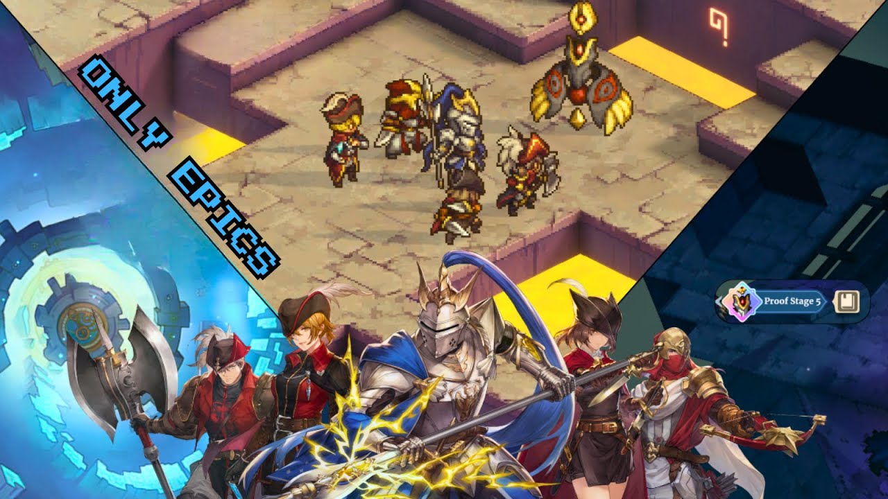 ONLY EPICS | Proof of Strength ( Rank 5 – Stage 5 ) | Sword of Convallaria