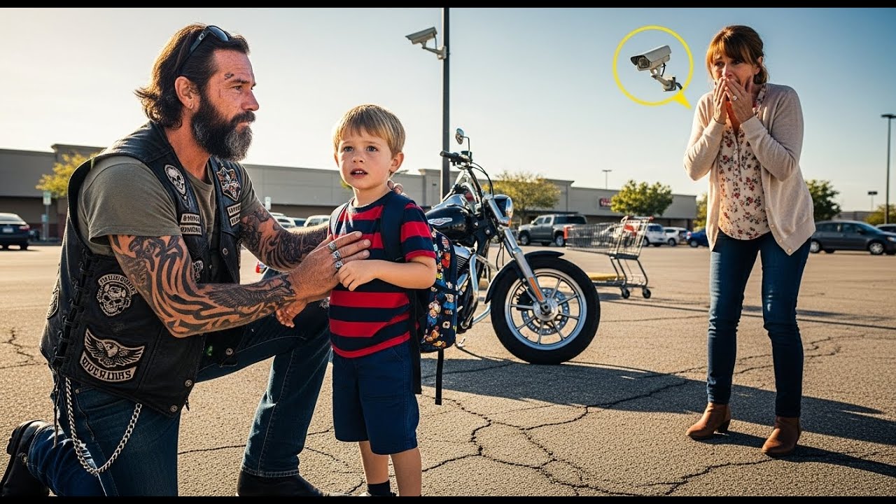 Woman Screamed at Biker to Leave Her Son Alone — What Security Footage Revealed Made Her Apologize