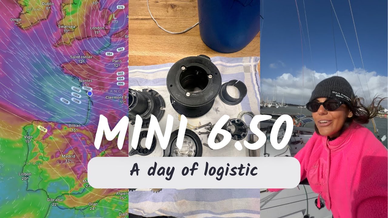 A day of logistic - Mini 6.50