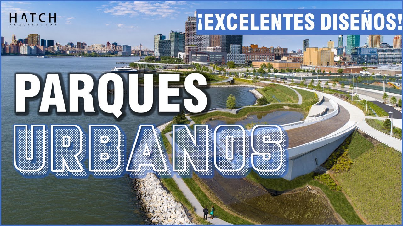 🌳 Dise&ntilde;os de parques #urbanos .