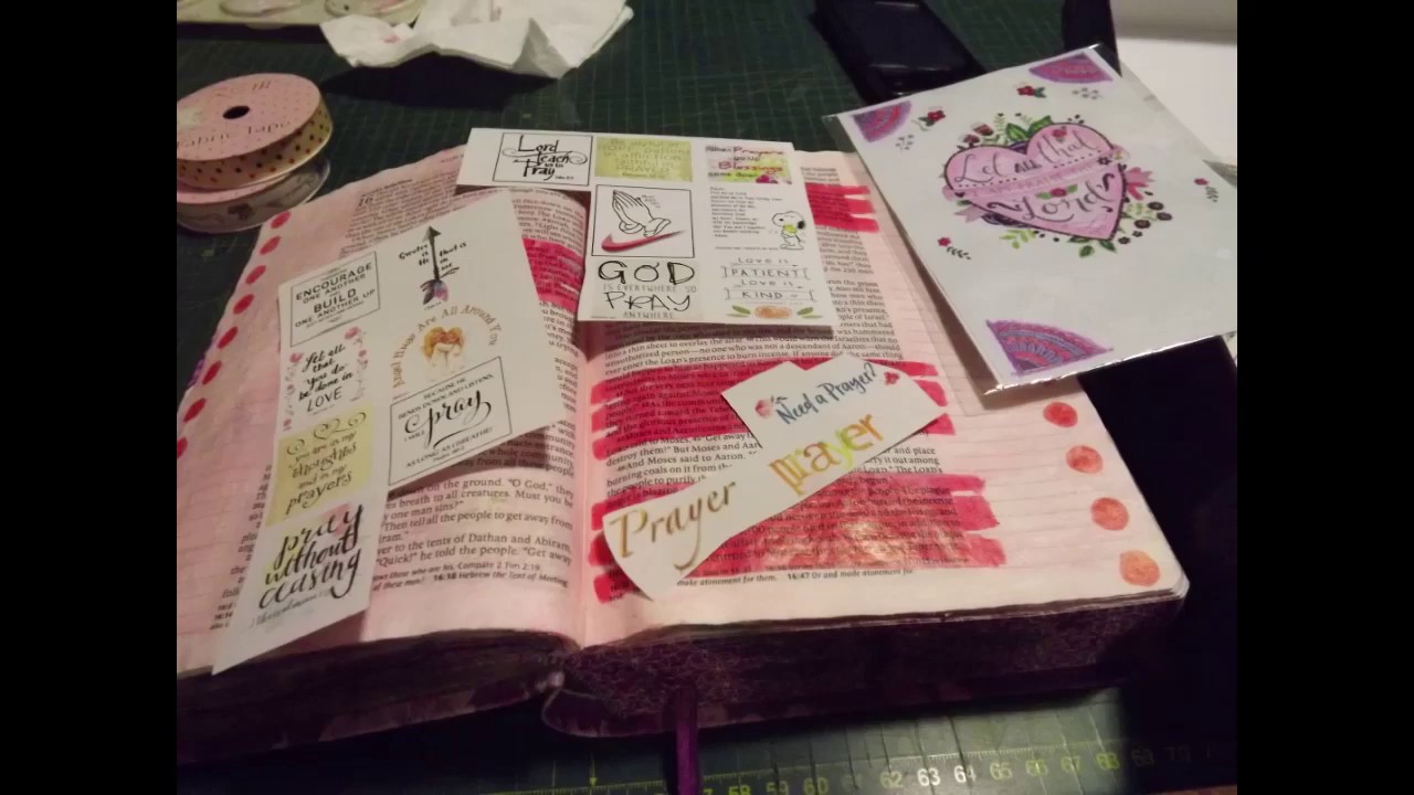 Bible Journaling  - Numbers 16
