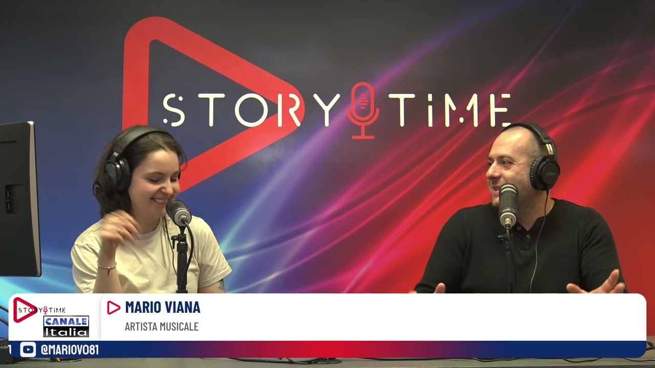 Intervista Mario Viana @Storytimeofficial988 @CanaleItalia #marioviana #lontanolontano #dedicatoa