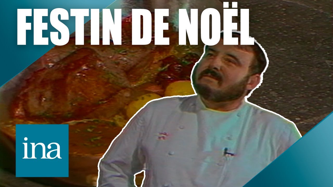 🍽️ Noël Gastronomique en 1985 : le Menu de Fête de Michel Pujol 🎅✨ | INA Recette Vintage