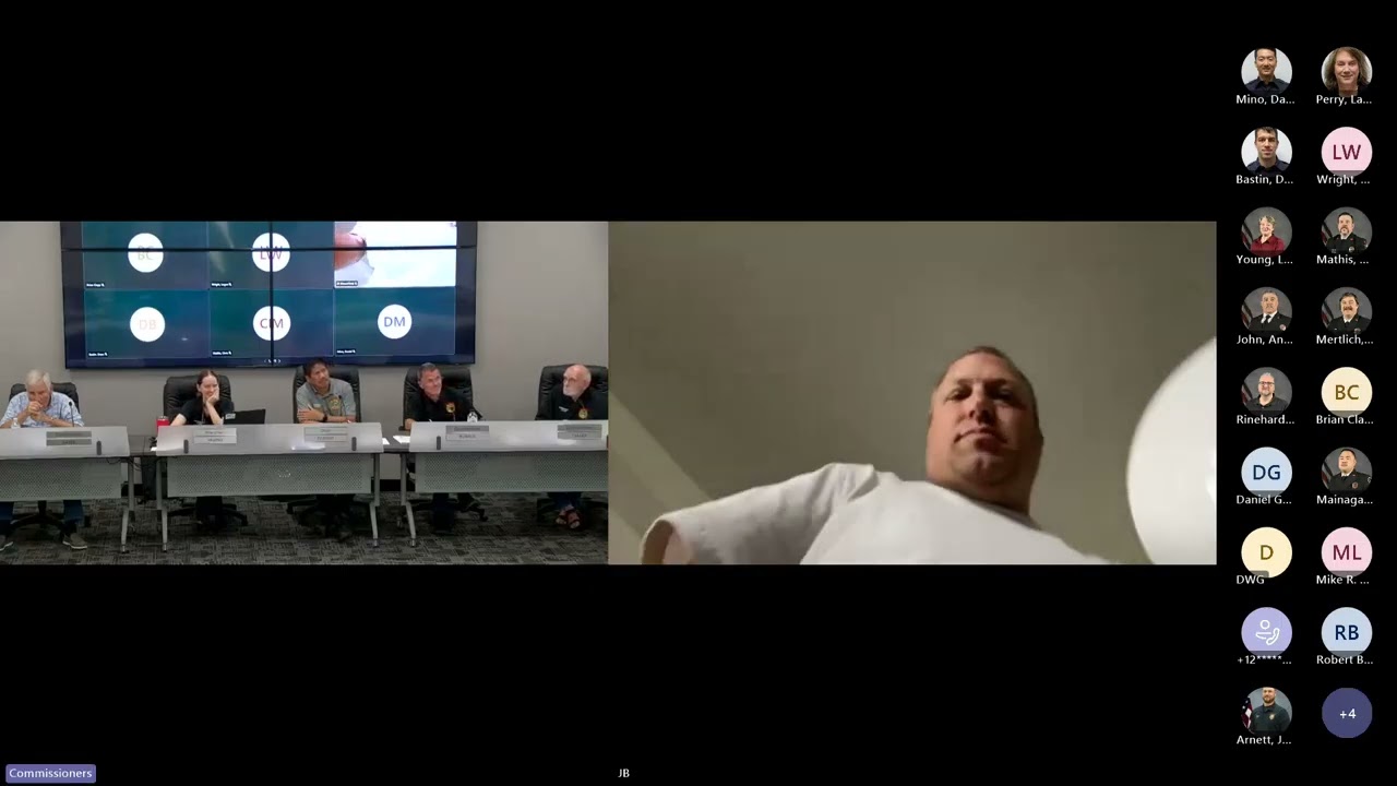 Board of Commissioners Regular Meeting August 26, 2025 Recording (Part 1 of 3)