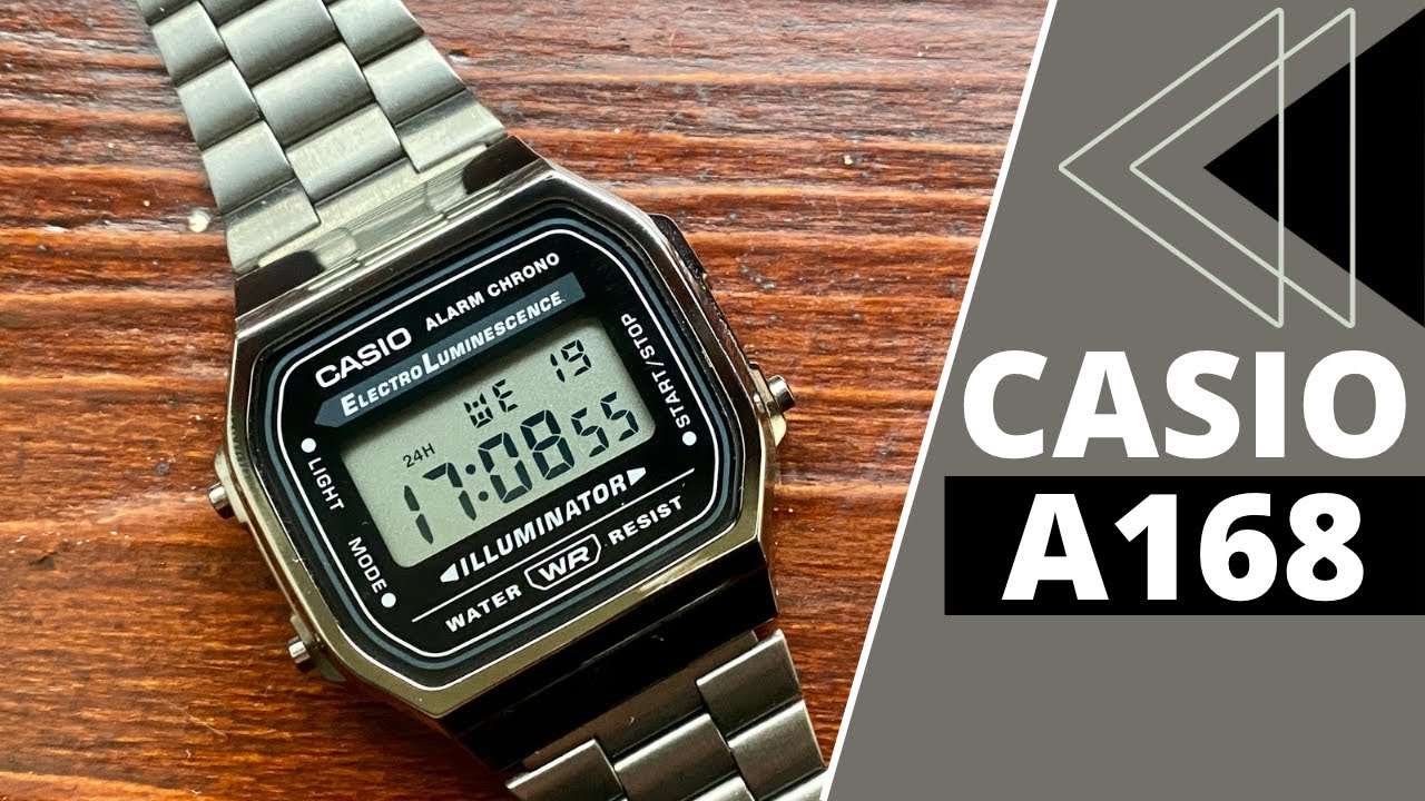 A168 | ЛУЧШИЕ БЮДЖЕТНЫЕ ЧАСЫ CASIO! | ДО 50 ДОЛЛАРОВ!