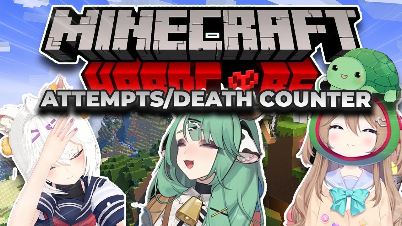 Лучшие моменты хардкорного режима Minecraft с участием Neuro, Vedal, Filian и Crelly.