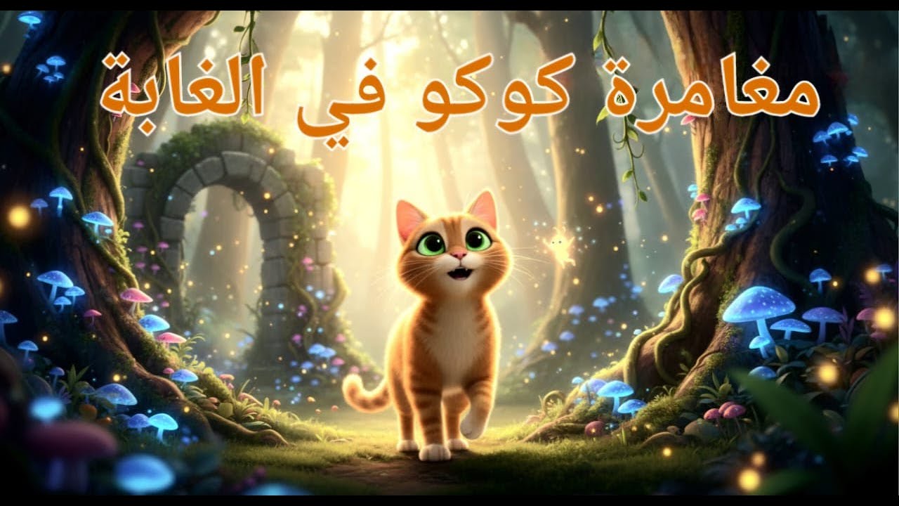 🎬 كرتون أطفال | مغامرة كوكو في الغابة 🐱🦋