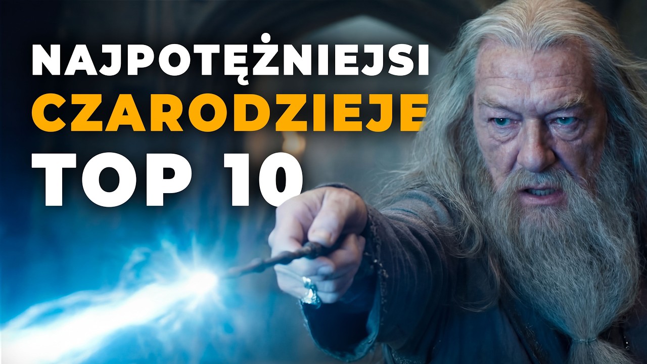 NAJPOTĘŻNIEJSI CZARODZIEJE w Harrym Potterze | TOP 10