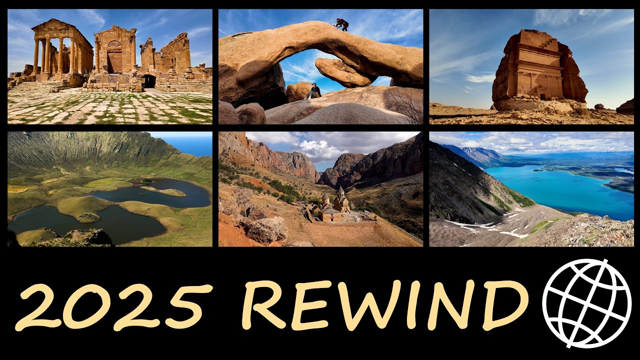 2025 Year of Travel in Review: Amazing Places on Our Planet   #myyearonyoutube2025