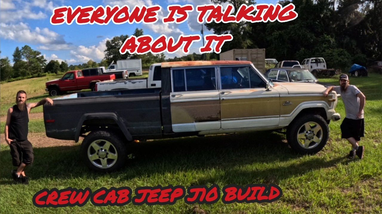“Body Mounts, Rockers & Mild Regret – Jeep Crew Cab Build”