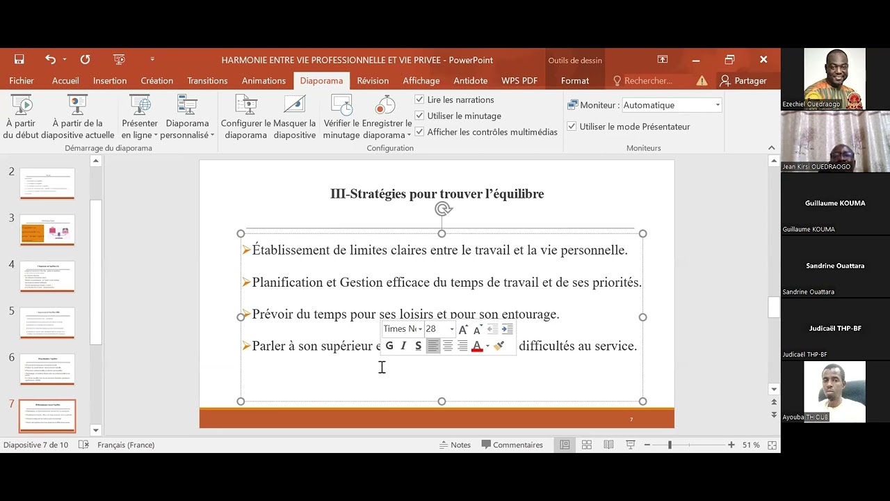 Webinaire de certification Jean Kirsi : Harmonie Vie Privée vs Vie Profesionnelle