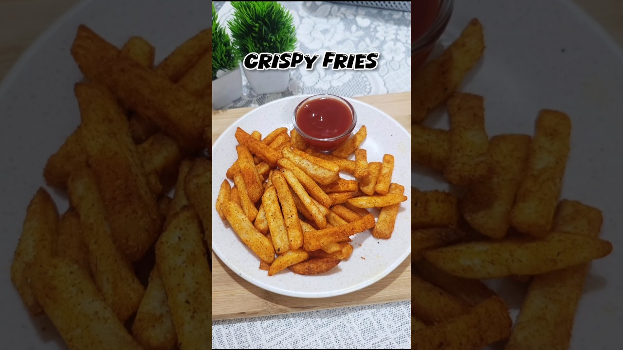 Crispy French Fries Recipe at Home | Perfect Golden & Crunchy Fries 🍟 | Easy Snack