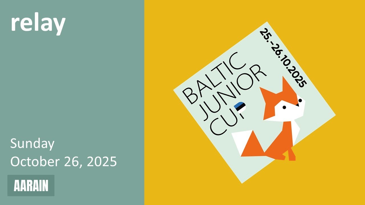Baltic Junior Cup 2025 relay