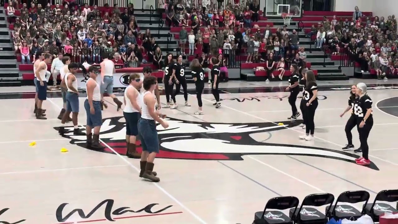 2025 FPD Senior Football Players & Moms Dance