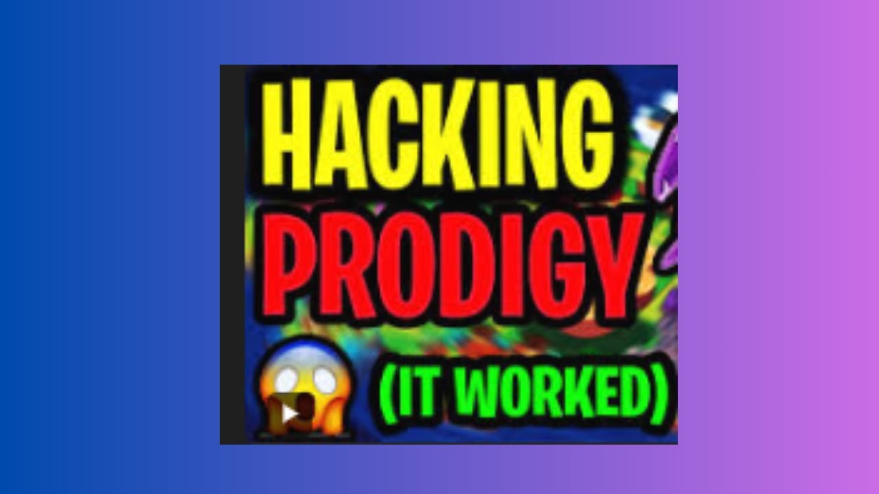 how to hack Prodigy working 2025
