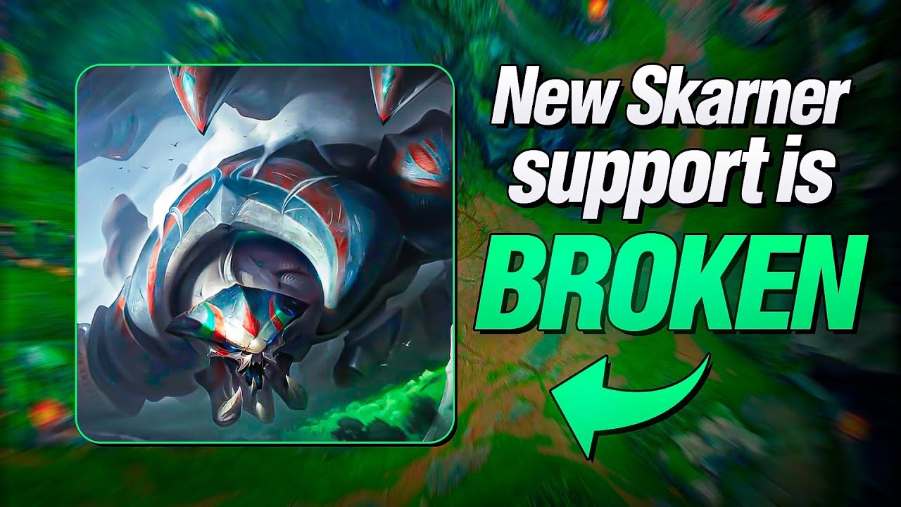 Почему поддержка Skarner более OP, чем Top или Jungle