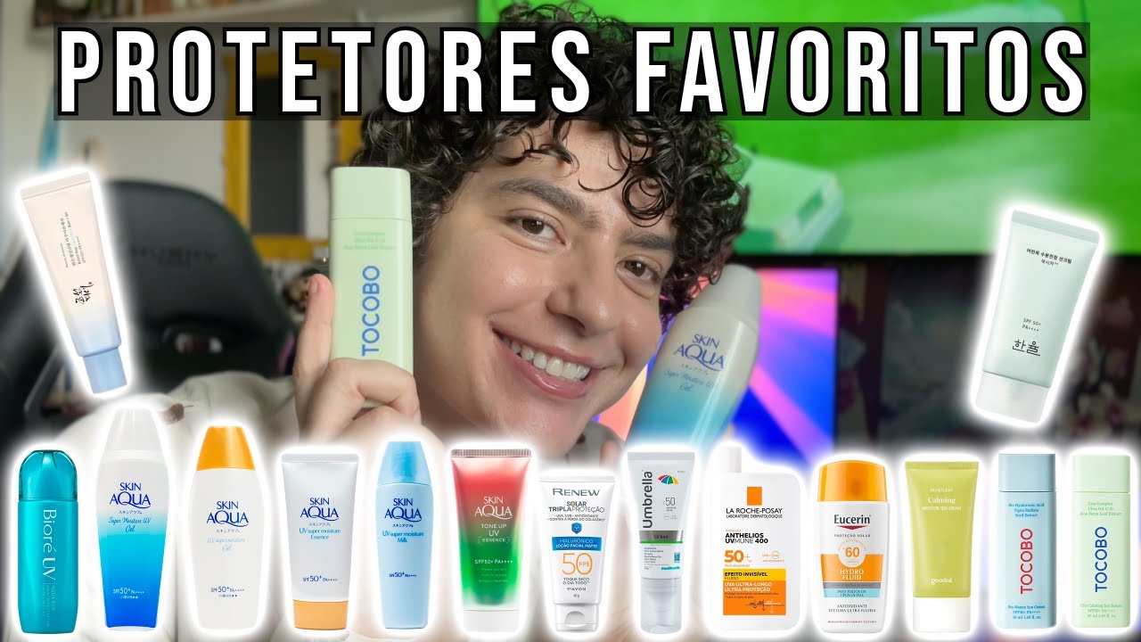 FAVORITOS DO ANO: PROTETORES SOLARES 2024 - PARA TODOS OS TIPOS DE PELE E DE TODOS OS PREÇOS